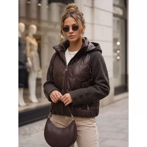  Дамско яке DSTREET TY5935 КАФЯВО 