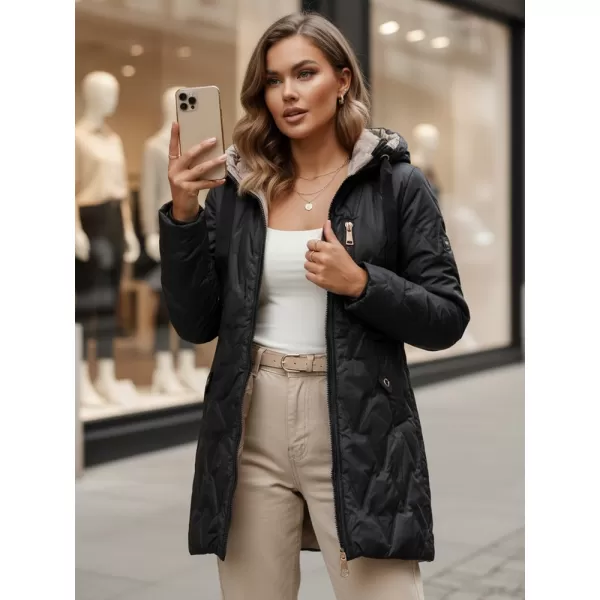  Дамско яке DSTREET TY5768 ЧЕРЕН 