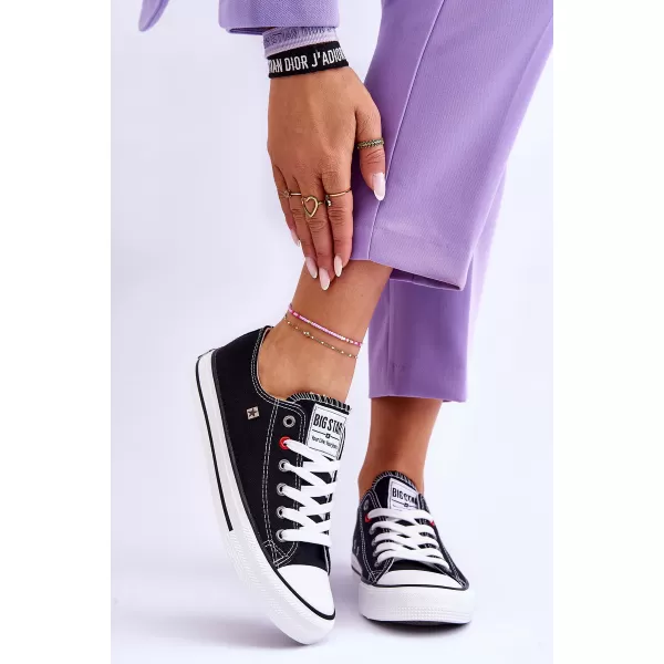  Дамски кецове BIG STAR SHOES T274023 ЧЕРЕН 