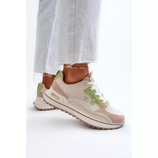  Дамски кецове BIG STAR SHOES NN274A091 БЕЖОВО 