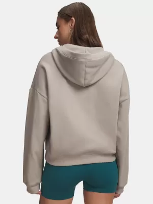Дамски суичър UNDER ARMOUR ICON FLEECE HZ HOODIE 6012843-203 КАФЯВО