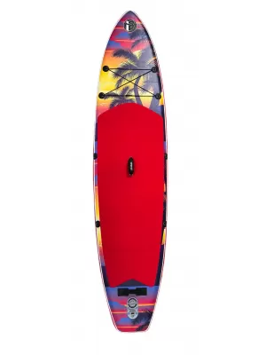 Дъска за гребане IBOARD 11 - 2 ЧЕРВЕНА ДЛАН