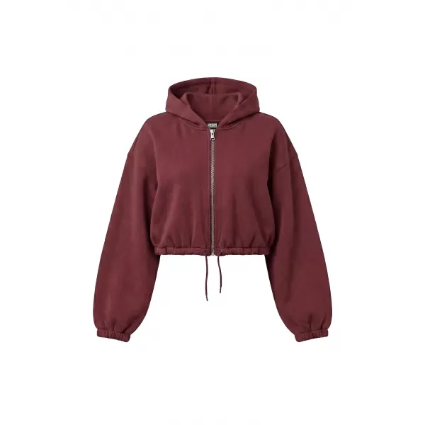  Дамски суичър URBAN CLASSICS TB8635-00606 БОРДО 