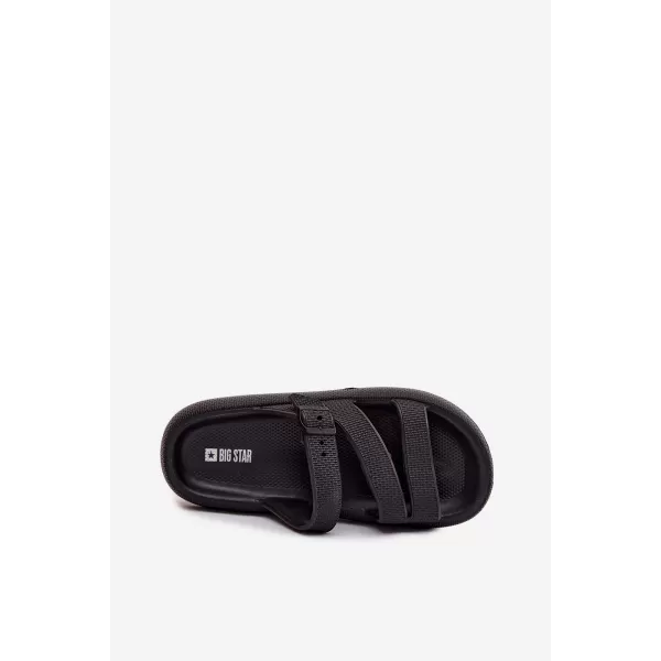  Дамски чехли BIG STAR SHOES TT274A037 ЧЕРЕН 
