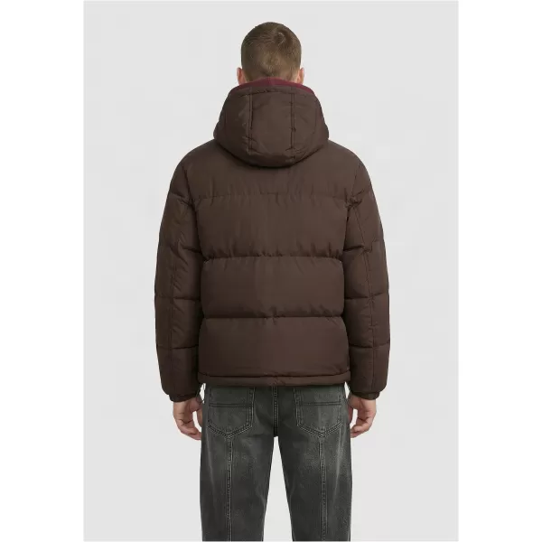  Мъжко ватирано яке URBAN CLASSICS TB8703-21219 ТОПЛО КАФЯВО 