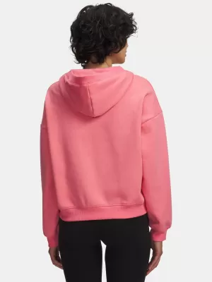 Дамски суичър UNDER ARMOUR ICON FLEECE HZ HOODIE 6012843-600 РОЗОВО