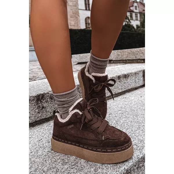  Дамски обувки BIG STAR SHOES UU274188 КАФЯВИ/БЕЖОВИ СЕНКИ 