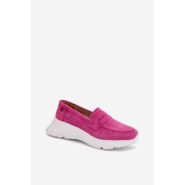  Дамски мокасини VINCEZA 79626 ФУКСИЯ 
