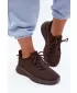 Дамски обувки BIG STAR SHOES UU274055 КАФЯВО/БЕЖОВО