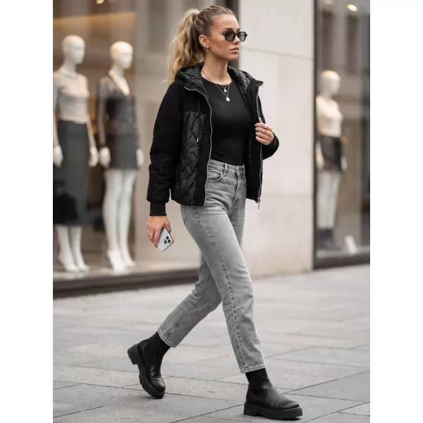  Дамско яке DSTREET TY6093 ЧЕРЕН 