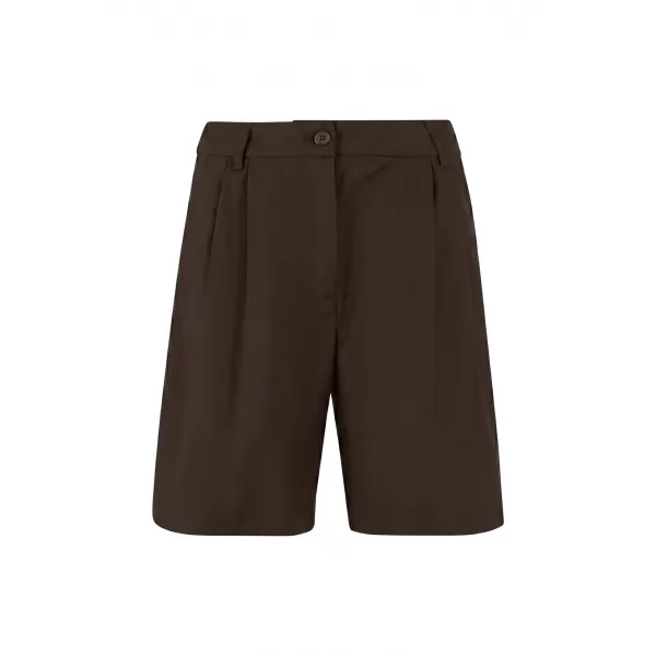  Дамски бермуди URBAN CLASSICS TB7196-00075 КАФЯВО 