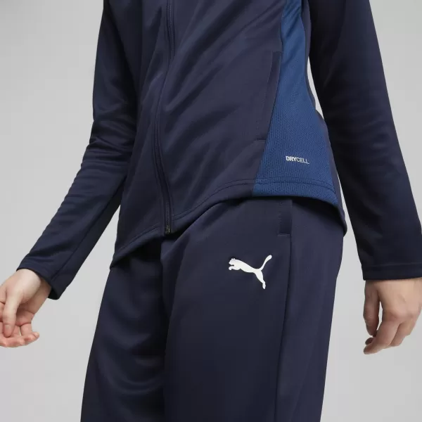  Дамско яке PUMA TEAMGOAL TRAINING JACKET WMN 658635-06 PUMA ТЪМНО/БЯЛО/ПЕРСИЙСКО СИНЬО 