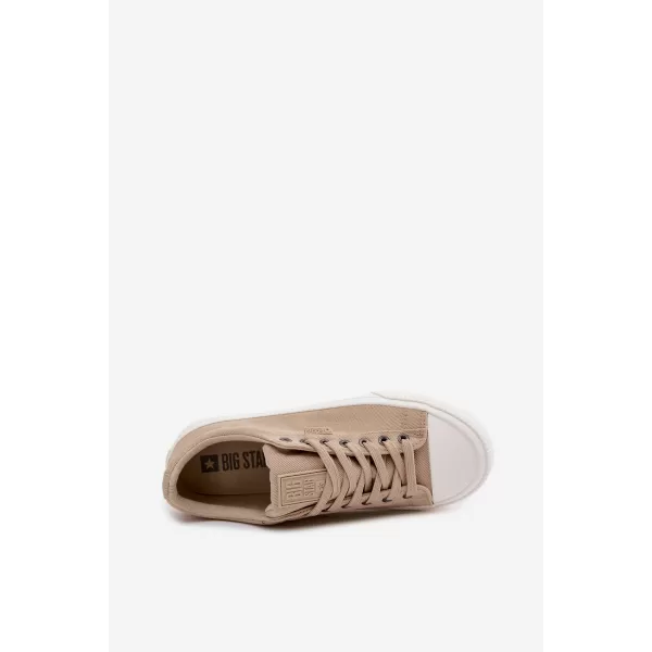  Мъжки кецове BIG STAR SHOES TT174115 БЕЖОВО 