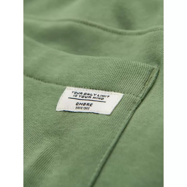  Мъжки спортен панталон OMBRE OM-PABS-0305 ЗЕЛЕНО 