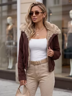Дамско яке DSTREET TY5699 БОРДО