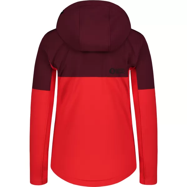  Дамски суичър NORDBLANC HIDA NBSSL8342 ЧЕРВЕНО 