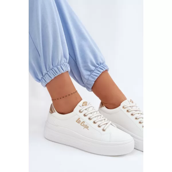  Дамски кецове LEE COOPER LCW-26-44-4478 БЯЛО 