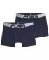 Мъжки боксерки PUMA MEN SHINE ELASTIC BOXERS 2P 94780601 СИНЬО/СРЕБРИСТО