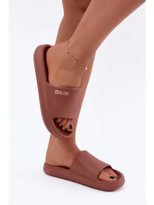 Дамски чехли BIG STAR SHOES UU274088 НЮАНСИ НА ЧЕРВЕНОТО