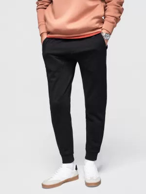 Мъжки спортен панталон OMBRE OM-PABS-0305 ЧЕРЕН