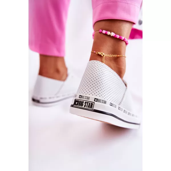  Дамски кецове BIG STAR SHOES FF274024 БЯЛО 