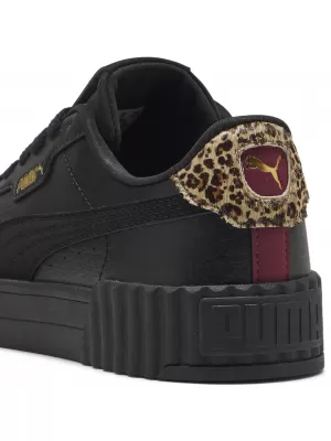 Дамски кецове PUMA CARINA 3.0 ANIMAL FLAIR 402642-02 PUMA BLACK/PUMA GOLD