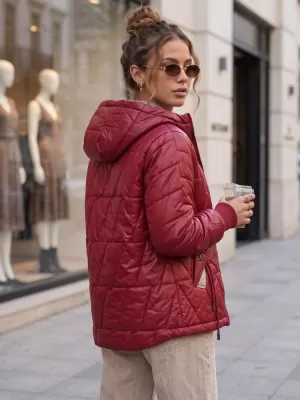 Дамско яке DSTREET TY5785 БОРДО
