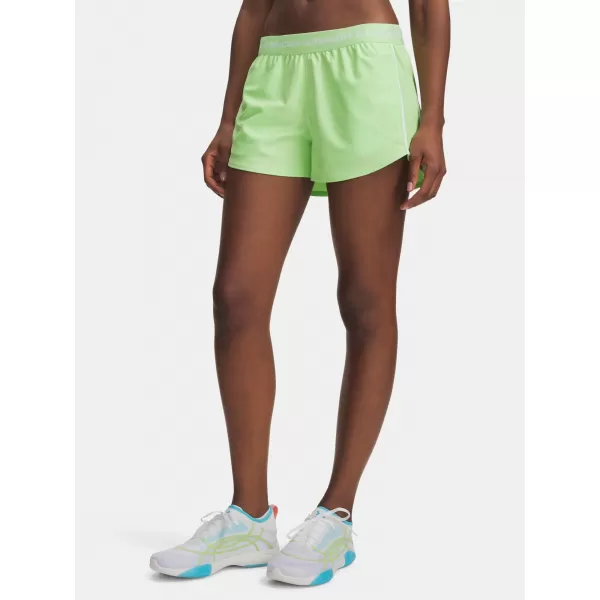 Дамски шорти UNDER ARMOUR TECH PLAY UP SHORTS 1389882-712 ЗЕЛЕНО 