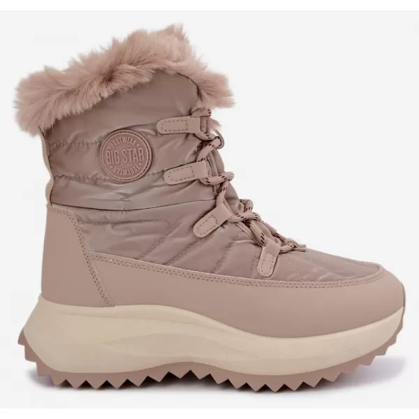  Дамски снежни човеци BIG STAR SHOES UU274221 БЕЖОВО 