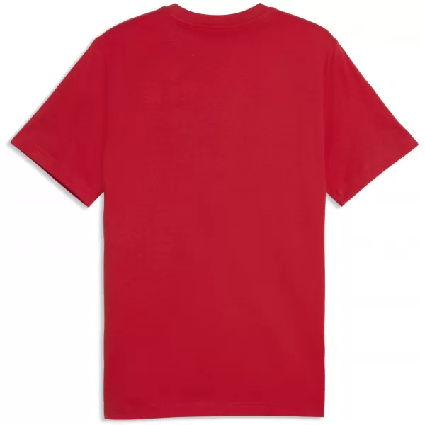  Мъжка тениска PUMA GRAPHICS BOX TEE 69436611 ЗА ВСИЧКИ ВРЕМЕНА ЧЕРВЕНО 