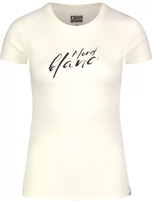 Дамска тениска NORDBLANC AFFECTION NBSLT8180 БЯЛО