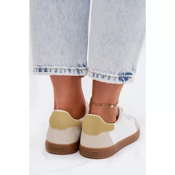  Дамски кецове BIG STAR SHOES TT274310 БЯЛО 