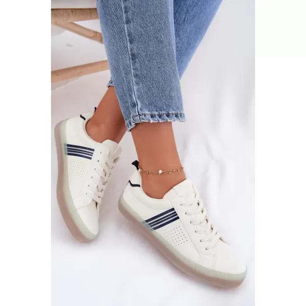  Дамски кецове BIG STAR SHOES TT274306 БЯЛО 