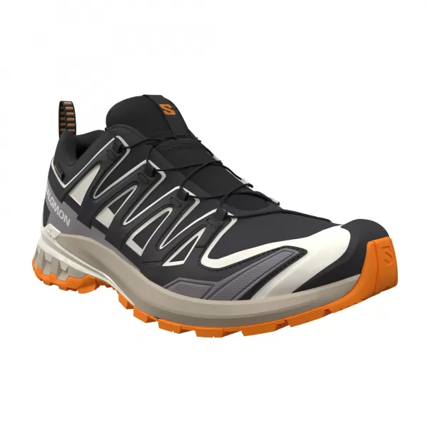  Мъжки обувки SALOMON XA PRO 3D V9 GORE-TEX L47881900 ЧЕРЕН/ВАНИЛОВ ЛЕД/КУРКУМА 