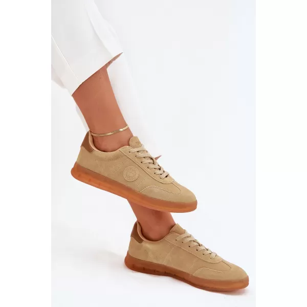 Дамски кецове BIG STAR SHOES RR274849 БЕЖОВО 