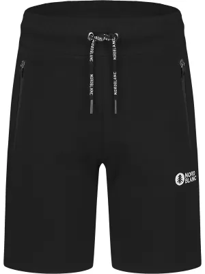 Мъжки памучни шорти NORDBLANC RELAXEDFIT NBSPM8254 ЧЕРЕН