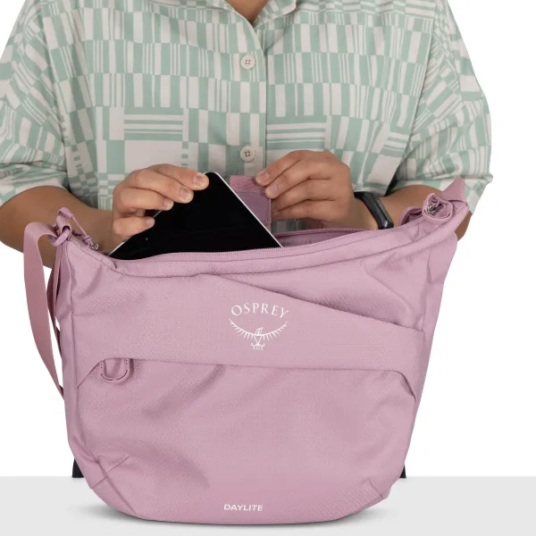  Чанта тип crossbody OSPREY DAYLITE CROSSBODY POUCH IRIS PINK 