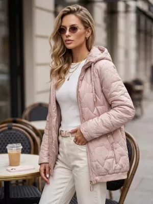 Дамско яке DSTREET TY5804 РОЗОВО