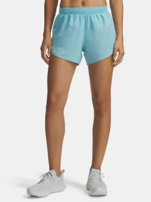 Дамски шорти UNDER ARMOUR UA FLY BY 3 SHORTS 1382438-425 СИНЬО