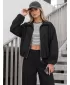 Дамско яке DSTREET TY5958 ЧЕРЕН