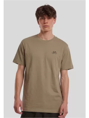 Мъжка тениска URBAN CLASSICS TB8961-00176 МАСЛИНА