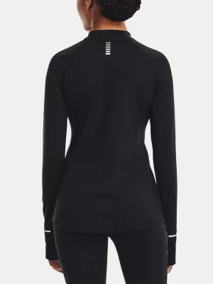 Дамска тениска UNDER ARMOUR UA OUTRUN THE COLD LS 1373208-001 ЧЕРЕН
