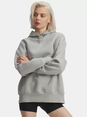 Дамски суичър UNDER ARMOUR ICON FLEECE OS HOODIE 1379495-069 СИВО