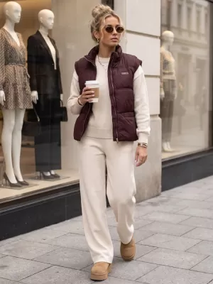 Дамски елек DSTREET TY5968 БОРДО
