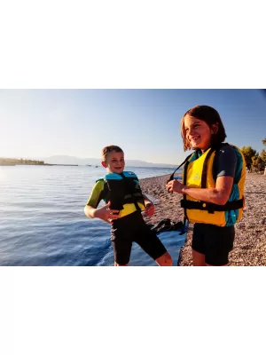 Жилетка за плуване SPINERA SUP/kajak junior ЖЪЛТО