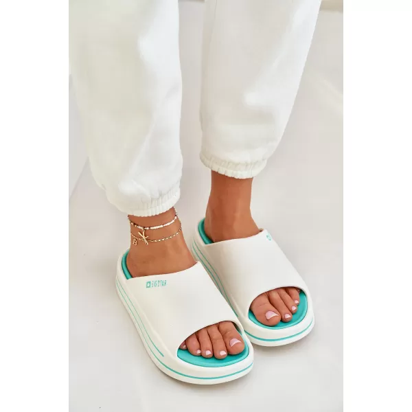  Дамски чехли BIG STAR SHOES NN274A038 БЯЛО 