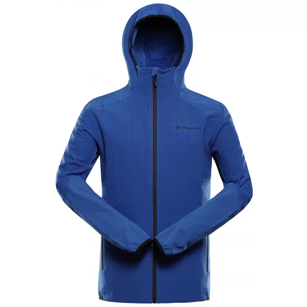  Мъжки топъл суичър ALPINE PRO HURAM КЛАСИЧЕСКО СИНЬО 