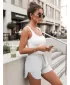 Дамски шорти DSTREET SY0322 СВЕТЛО СИВО