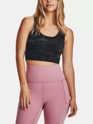 Дамски потник UNDER ARMOUR MERIDIAN FITTED CROPTANKPRNT 1380983-021 ЧЕРЕН