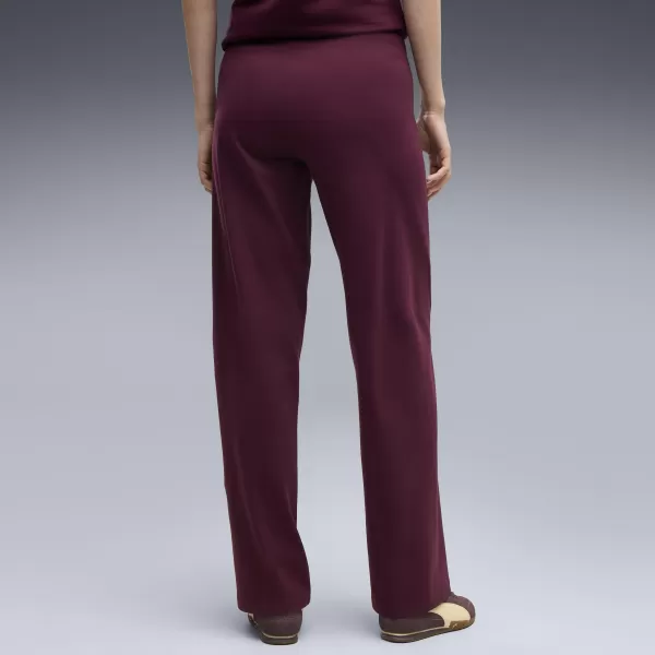  Дамски клин PUMA ESS SMALL NO. 1 LOGO HIGH-WAIST STRAIGHT 68242924 РУБИН НОАР 
